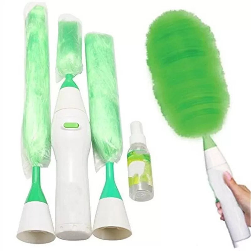 New Multifunctional Electric Dust Go Duster Cover Home Furniture Car Window Bookshelf Soft Microfiber Dust Cleaning Brush - Oshi.pk - Buy & Sell Online
