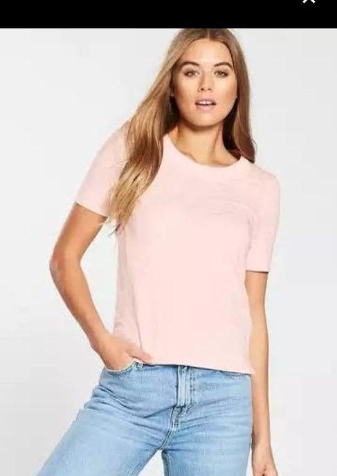 New Pink T Shirt Plain Trendy O Neck Half Sleeves T Shirt - Oshi.pk - Buy & Sell Online