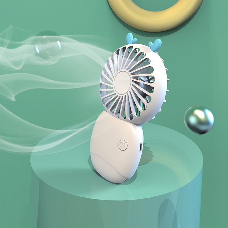 New Portable Handheld Fan USB Rechargeable Mini Pocket Electric Fan Convenient And Ultra-quiet Summer Desktop Fan Office Home. - Oshi.pk - Buy & Sell Online