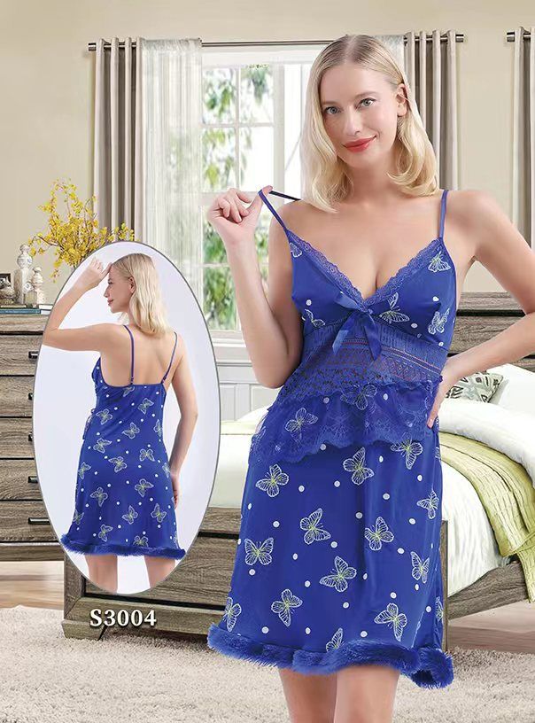 New Women Suspender Babydoll Nightdress Sleepwear (S3004) - Oshi.pk - Buy & Sell Online