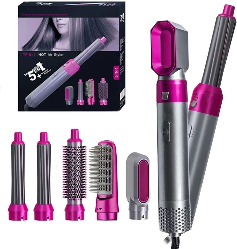 One Step - 5 in 1 Multifunctional Hair Dryer Styling Tool - Oshi.pk - Buy & Sell Online