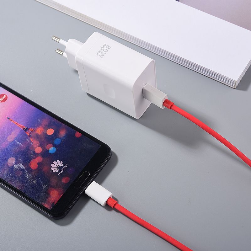 Original ONEPLUS Charger 80W USB Fast Warp Charger Adapter For Onplus 6 7 PRO 8 8T 9 9R 9RT 10Pro ACE Super Warp Charger - Oshi.pk - Buy & Sell Online