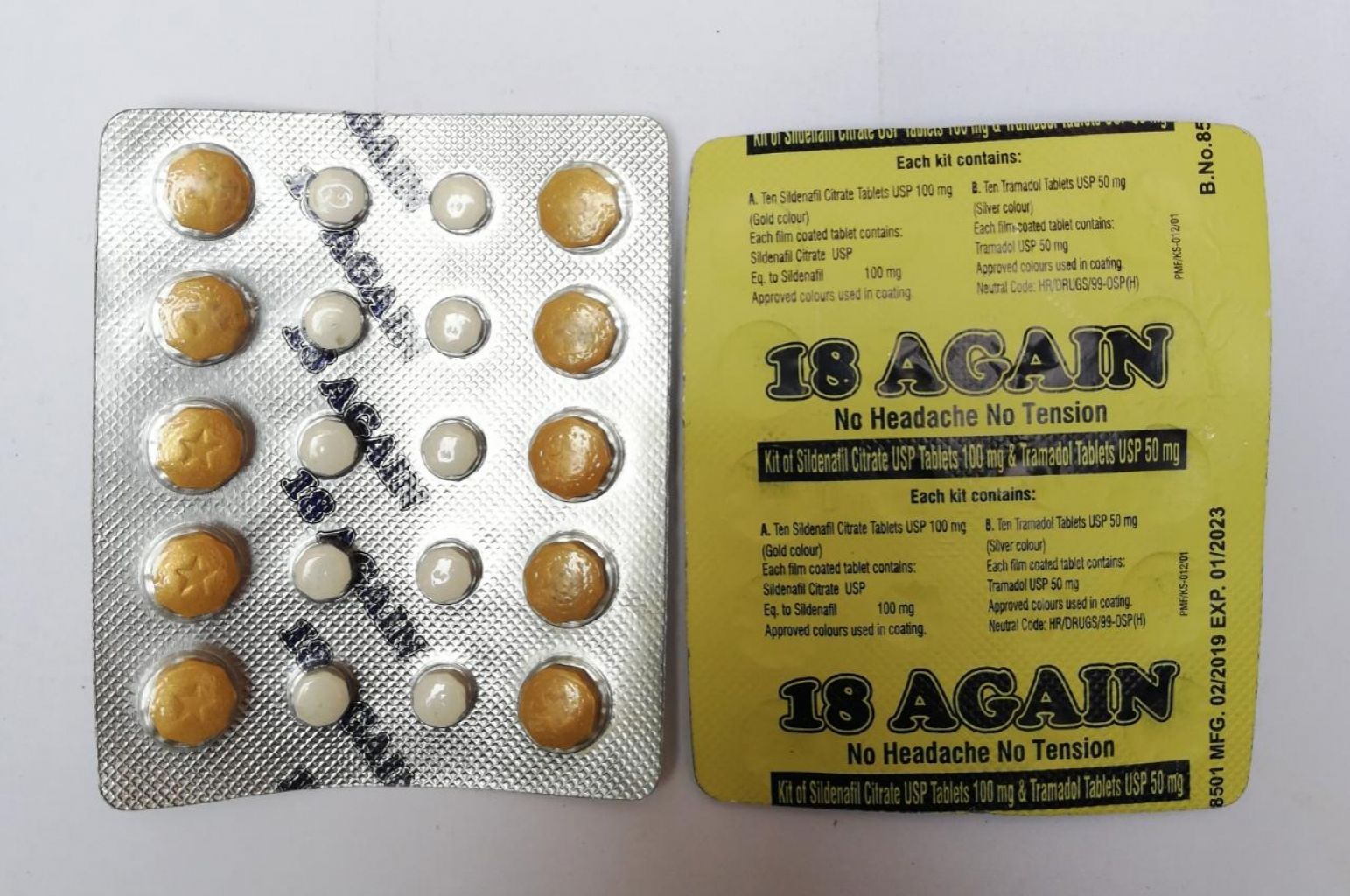 Original 18 Again Imported Delay Timing Tablets - Pack of 20 - Oshi.pk - Buy & Sell Online