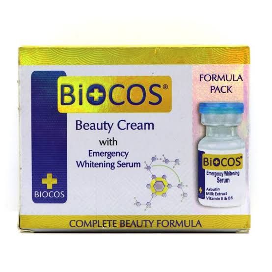 Original Biocos Beauty Cream With Emergency Whitening Serum Complete Beauty Formula - Oshi.pk - Buy & Sell Online