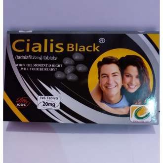 ORIGINAL BLACK CIALIS 20MG 6 TABLETS MADE IN UK - Oshi.pk - Buy & Sell Online