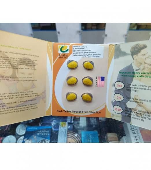 Original Cialis 20mg 6 Tablets Made In USA - Oshi.pk - Buy & Sell Online