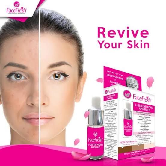 ORIGINAL FACE FRESH L-GLUTATHIONE FACE WHITENING SERUM 5ML - Oshi.pk - Buy & Sell Online