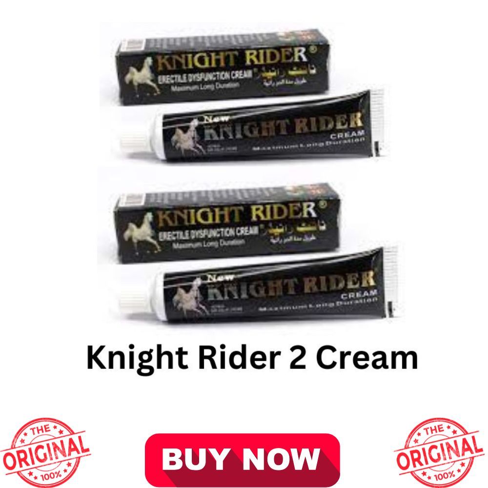 Original Imported Knight Rider Delay Cream For Men 2 Pieces - Oshi.pk - Buy & Sell Online