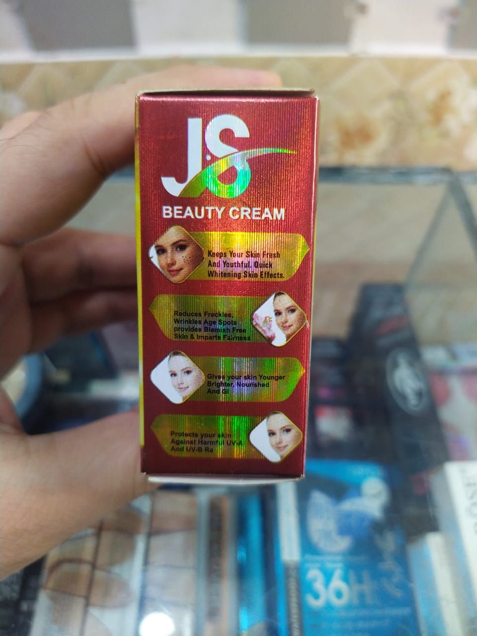 Original J.S Whitening Beauty Cream With Whitening Serum & Whitening Capsule - Oshi.pk - Buy & Sell Online