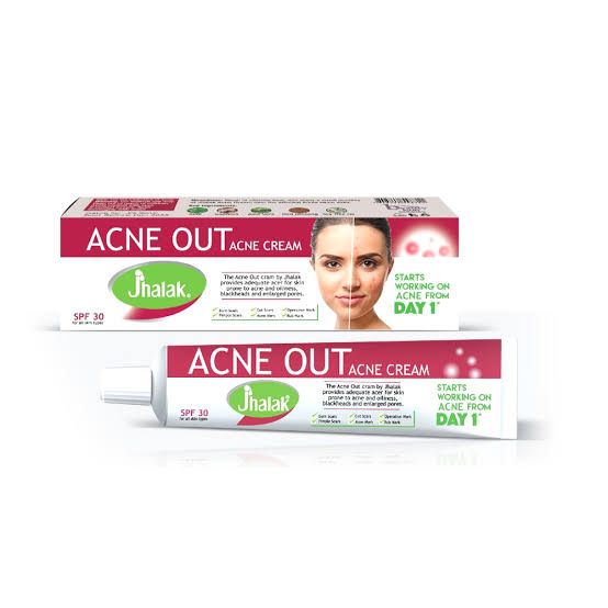 Original Jhalak Anti Acne Cream With SPF 30 Tube 15ml - Oshi.pk - Buy & Sell Online