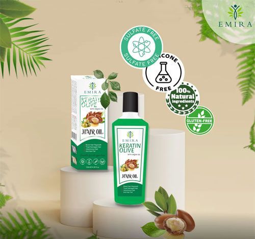 Original Keratin & Olive Hair Treatment By Emira - Oshi.pk - Buy & Sell Online