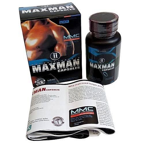 Original MMC Maxman ll Penis Enlargement 60 Capsules Jar - Oshi.pk - Buy & Sell Online