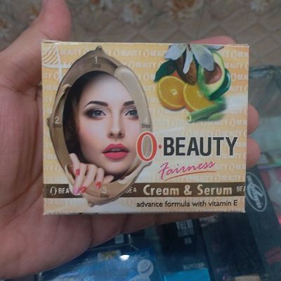 Original O·Beauty Fairness Cream+Serum Advance Formula With Vitamin E - Oshi.pk - Buy & Sell Online