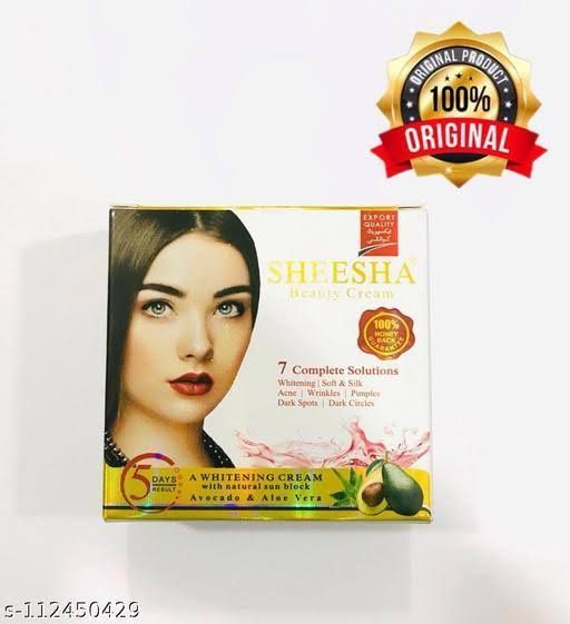 Original Sheesha Beauty Cream With Avocado & Aloevera 5 Days Results - Oshi.pk - Buy & Sell Online
