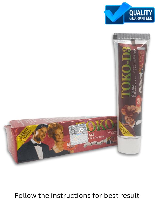 Original Toko D3 Sex Timing Delay Cream 15ml - Oshi.pk - Buy & Sell Online