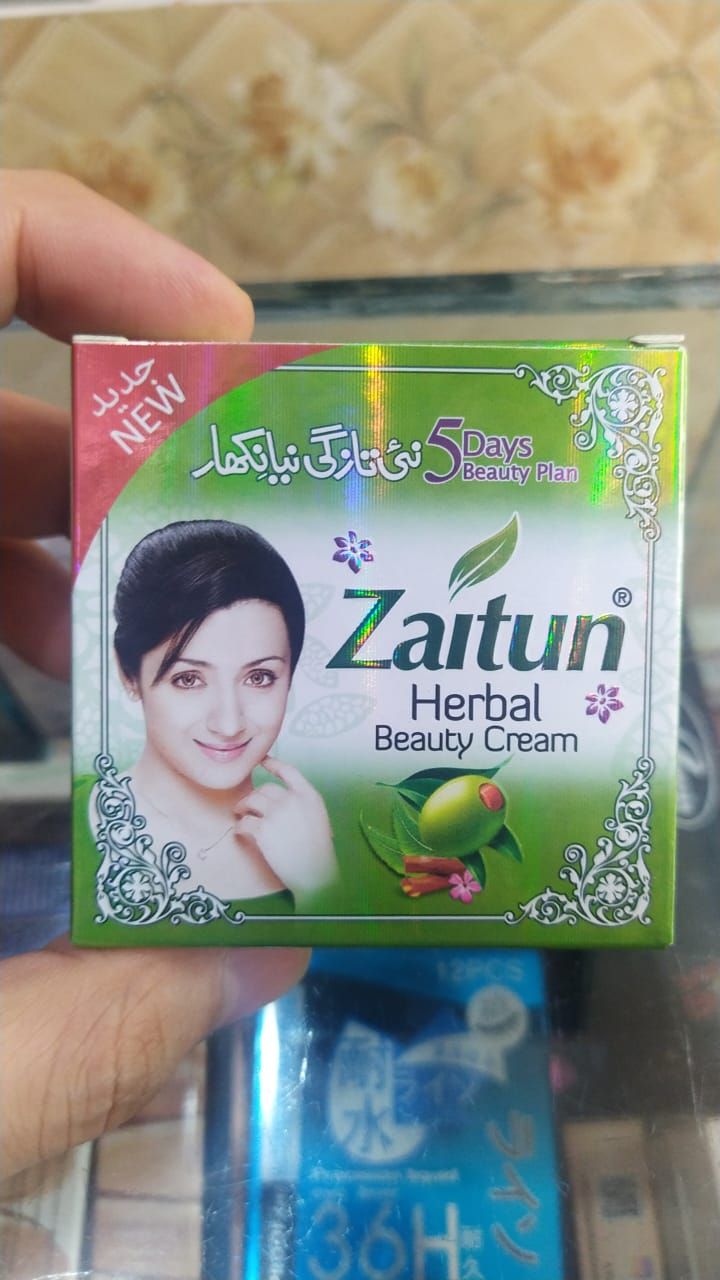 Original Zaitun Herbal Beauty Cream 5 Days Beauty Plan - Oshi.pk - Buy & Sell Online