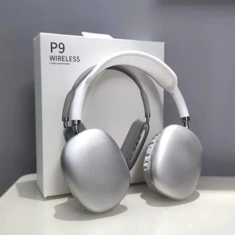 P9 Wireless Bluetooth Headphones With Mic Noise Cancelling Headsets Stereo Sound Earphones Sports Gaming Headphones Supports TF - Oshi.pk - Buy & Sell Online