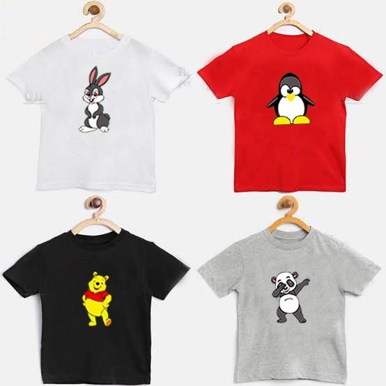 Pack of 3 Printed Summer T Shirt For Kids - Oshi.pk - Buy & Sell Online