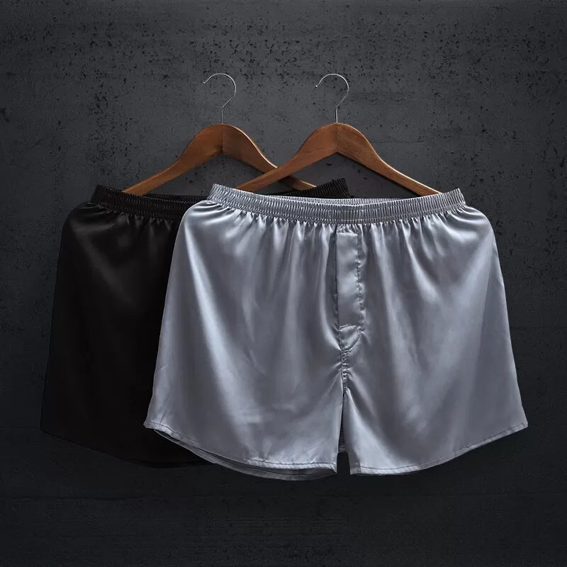 Pack of 2 - Silky Satin Branded Sport Shorts For Men/Boys - Oshi.pk - Buy & Sell Online
