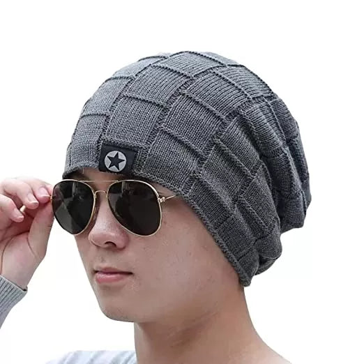 Pack of 2 - Winter Warm Woolen Cap For Men/Boys - Oshi.pk - Buy & Sell Online