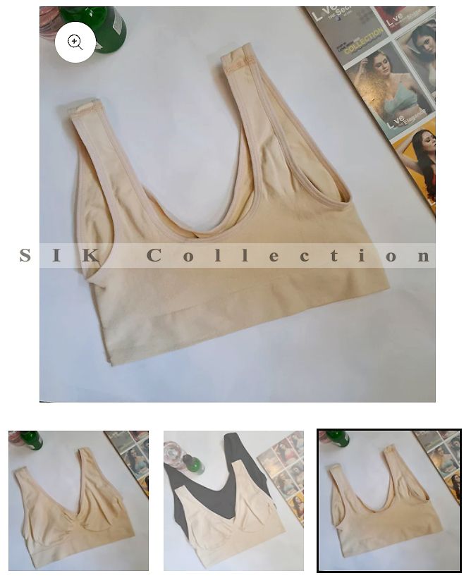 Pack of 2 – Imported Non-Padded Air Bra for Women & Girls - Oshi.pk - Buy & Sell Online
