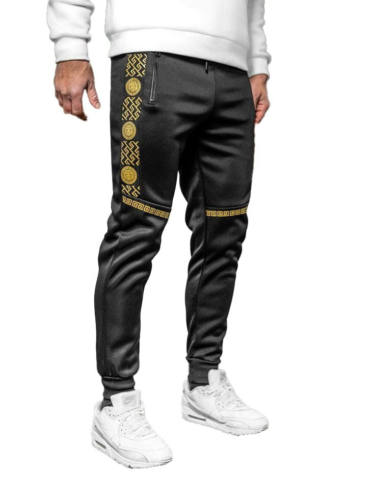 Black With Golden Stripes Trouser For Men - Oshi.pk - Buy & Sell Online