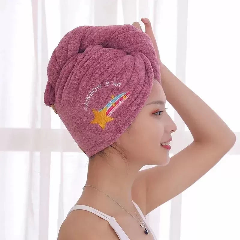 Pack Of 2 Magic Instant Hair Dryer Cap Towel – Hair Wrap Towel - Oshi.pk - Buy & Sell Online