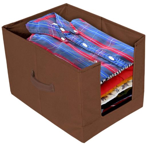 pack of 3 - Shirt Stacker, Shirt Stacker Organizer, Shirt Stacker Front open Window Organzier, Shirt Stacker Organizer Designer for Wadrobe - Oshi.pk - Buy & Sell Online