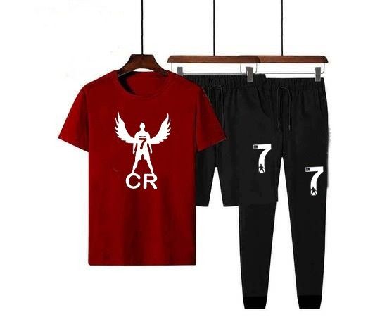 CR7 Pack 3 Tshirt +Short+Trouser For Men - Oshi.pk - Buy & Sell Online
