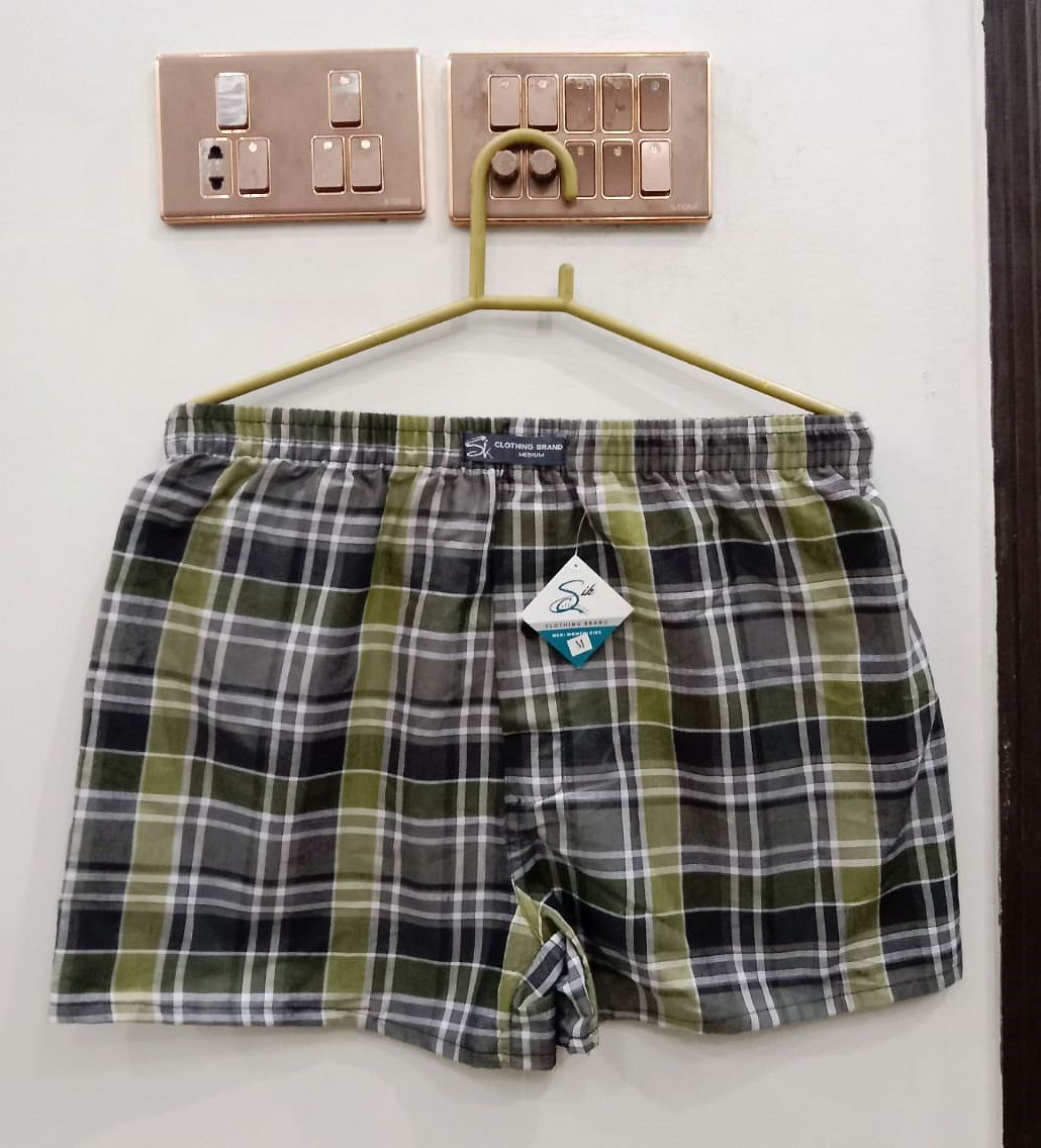 Pack of 3 -Checkered Boxer Shorts for Men/Boys - Oshi.pk - Buy & Sell Online