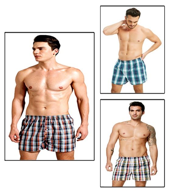 Pack of 3 Best Quality Branded Printed Boxer Shorts for Men/Boys - Oshi.pk - Buy & Sell Online