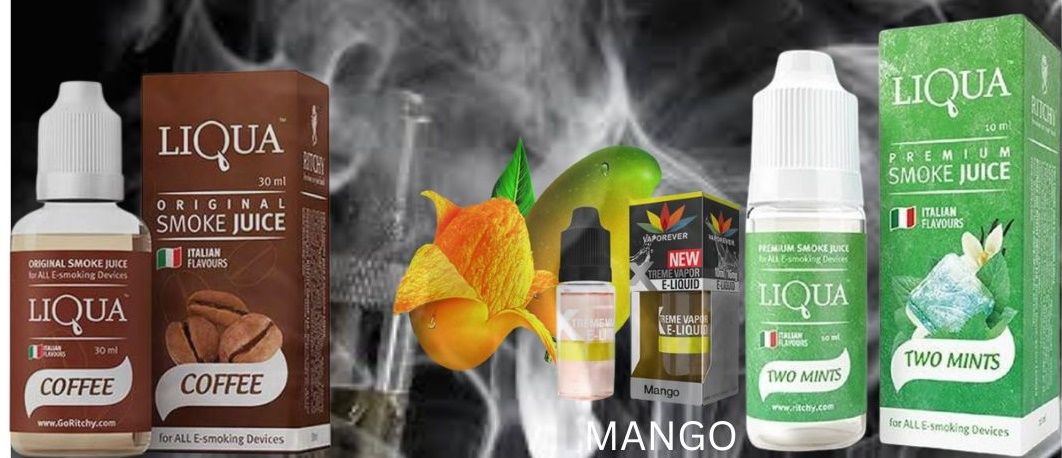 PACK OF 3 (COFFEE,TWOMINT,MANGO) E-Liquid Vape Juice 10ml - Oshi.pk - Buy & Sell Online