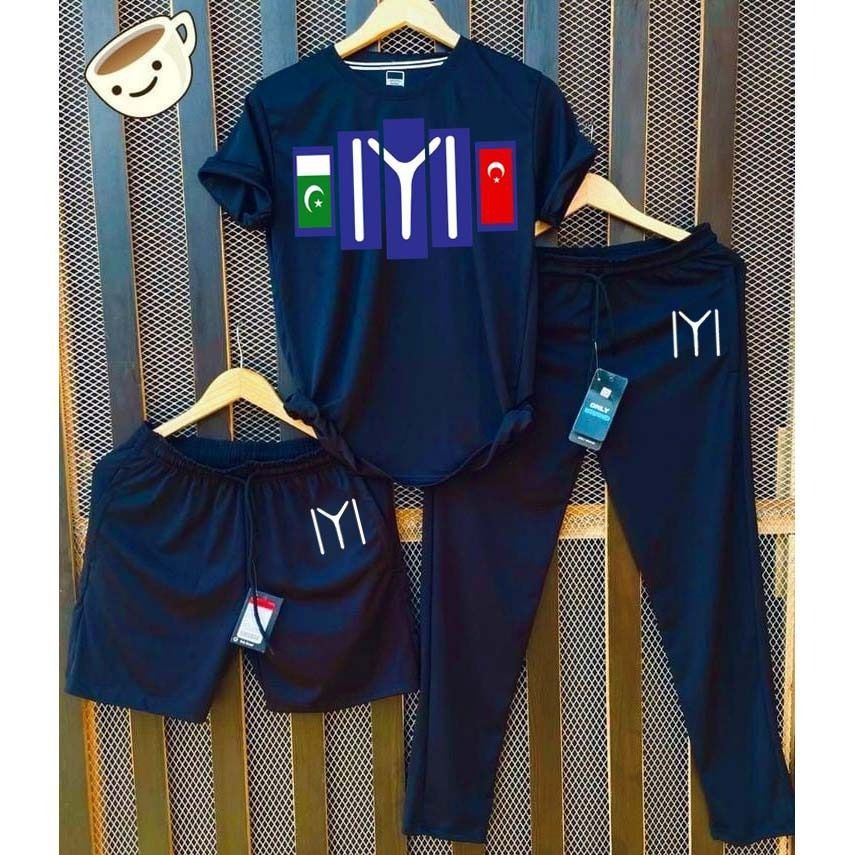 Pack of 3 Kayi Tshirt short trouser For men - Oshi.pk - Buy & Sell Online