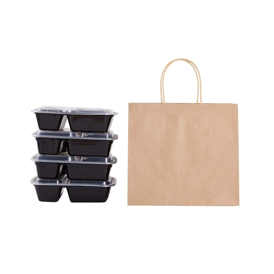 Pack of 40 Paper Bags 12 X 14 X 3 Gift Bags, Party Bags, Shopping Bags, Kraft Bags, Retail Bags, Merchandise Bags, Brown Paper Bags Handle 110gsm - Oshi.pk - Buy & Sell Online