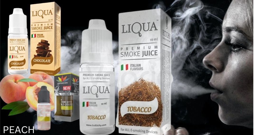 PACK OF 3(CHOCLATE TOBACCO PEACH) E-Liquid Vape Juice 10ml - Oshi.pk - Buy & Sell Online