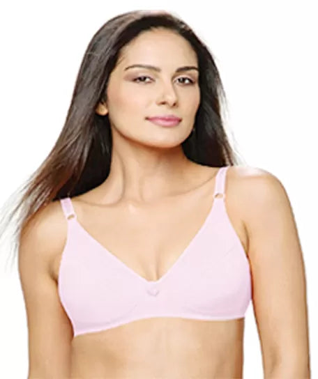 4 x Cotton Non Padded Bras for Women/Girls
