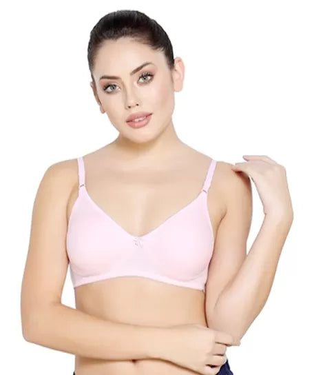 4 x Cotton Non Padded Bras for Women/Girls