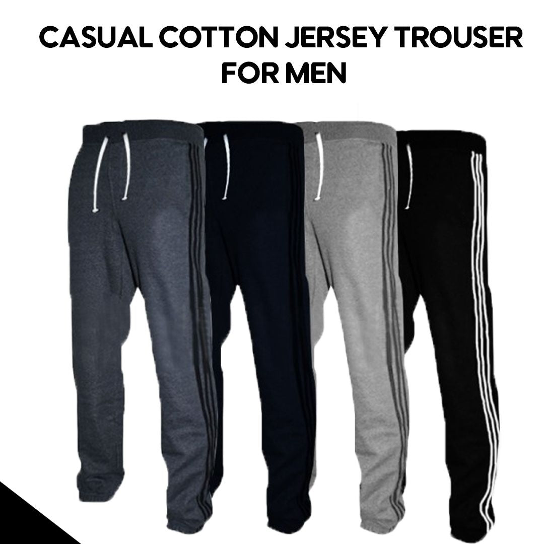 Pack of 4-Multicolor cotton jersey trousers for MEN - Oshi.pk - Buy & Sell Online