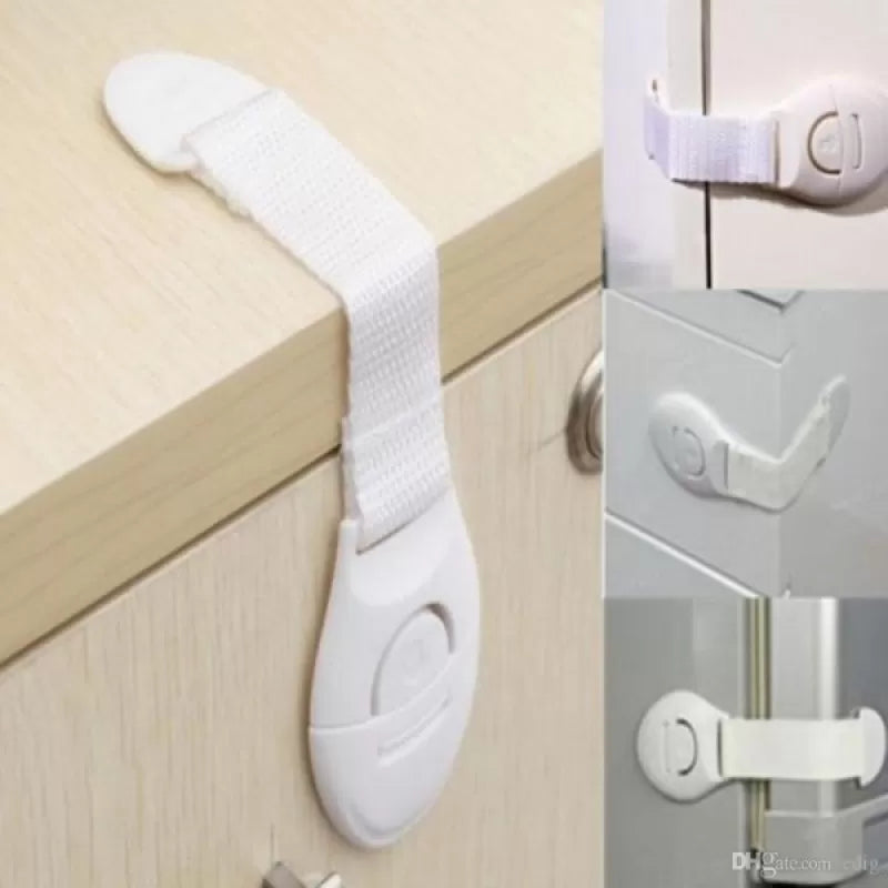 Pack Of 5 - Child Safety Locks For Drawers Cabinet And Doors Refrigerators - Oshi.pk - Buy & Sell Online