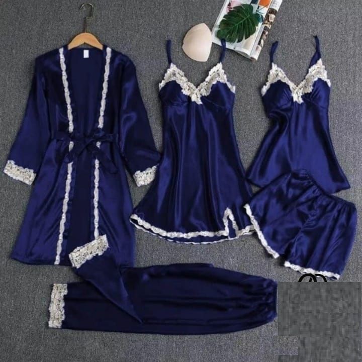 Pack of 5 Silk Nighty For Her - Oshi.pk - Buy & Sell Online