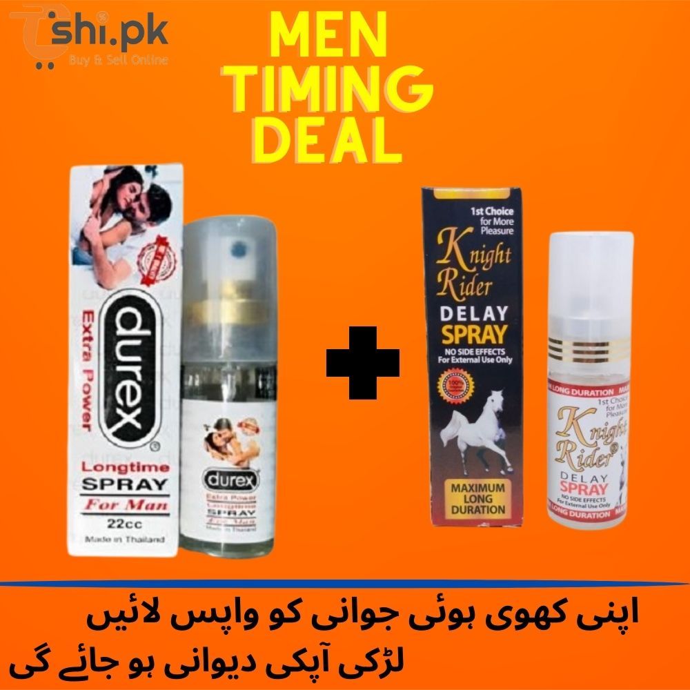 Durex , Knight Rider Imported Timing Delay Cream - Timing Spray Deal no 9 - Oshi.pk - Buy & Sell Online