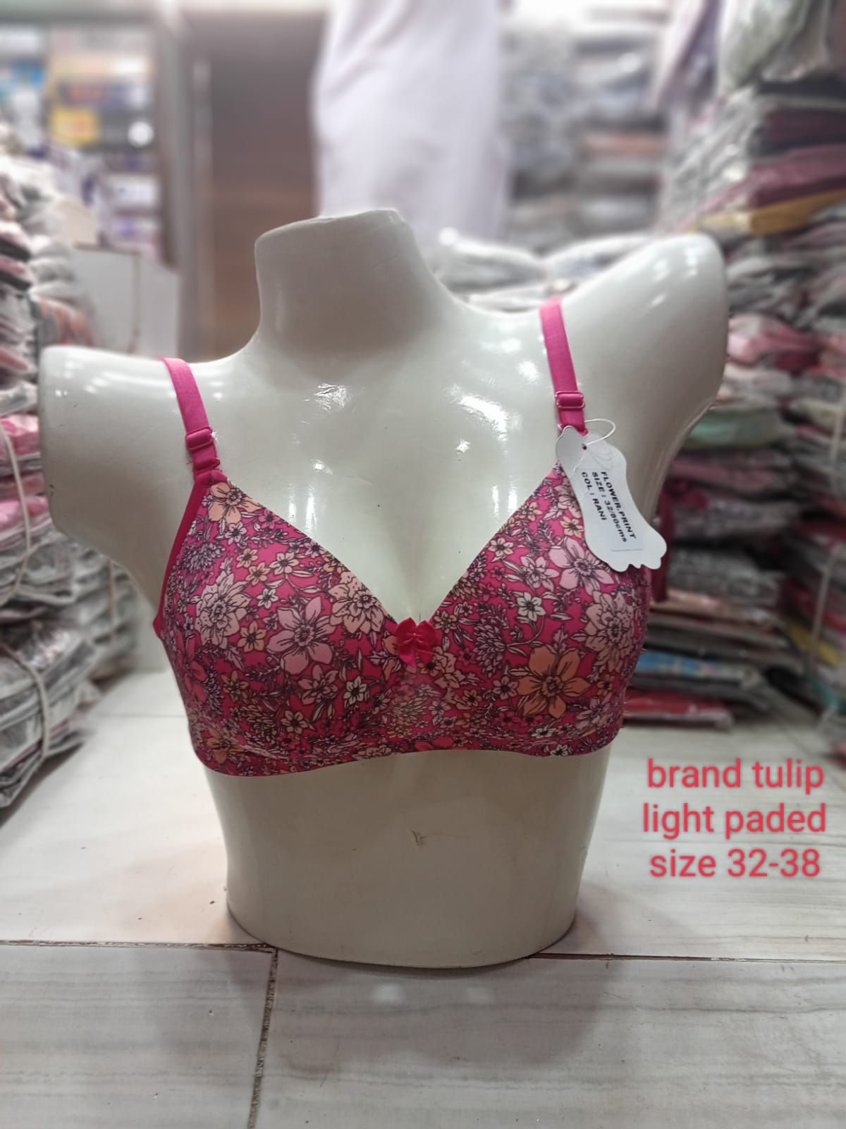 PInk Multi Brand Tulip Imported Victoria Secret Bra Light Padded - Oshi.pk - Buy & Sell Online