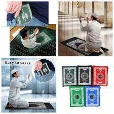 pocket travel prayer mat janamaz safri janamaz - Oshi.pk - Buy & Sell Online