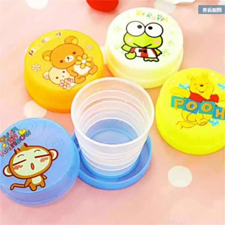 Portable Folding Plastic Magic Glass for kids | Mini Foldable Water Glass - Oshi.pk - Buy & Sell Online