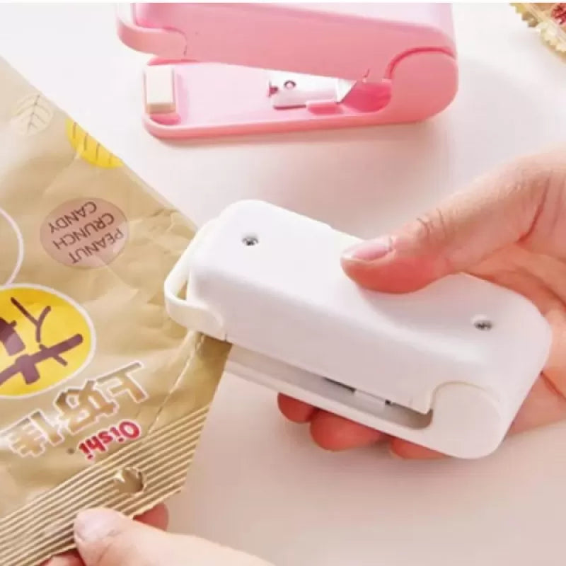 Portable Mini Sealing Household Machine Heat Sealer Capper Saver For Plastic Bags Package Mini Gadgets Mini Household Package Sealing Machine Snack Ba - Oshi.pk - Buy & Sell Online