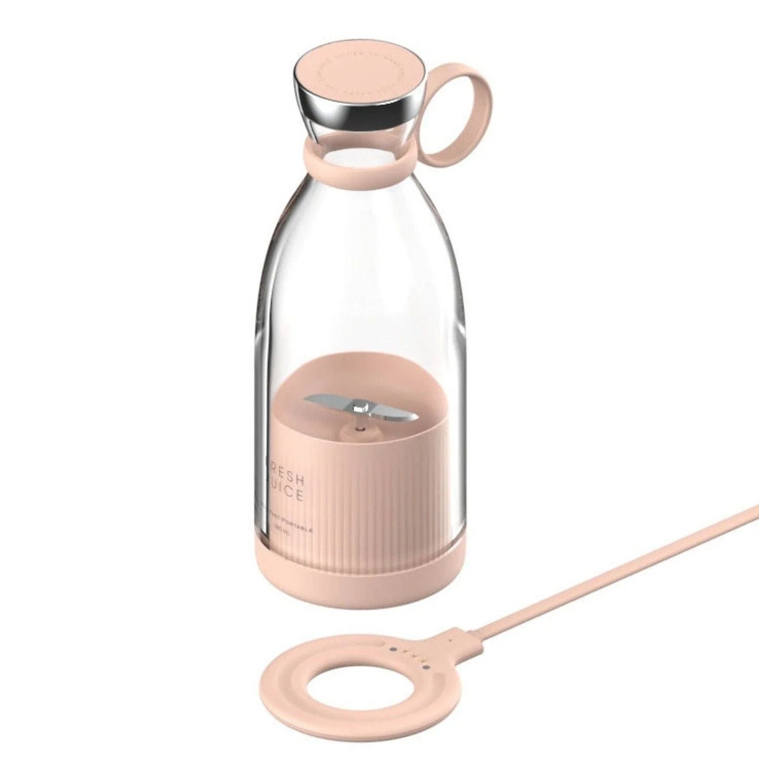 Portable Smoothie Blender – Electric Juicer | Mini Handheld Rechargeable Mixer - Oshi.pk - Buy & Sell Online