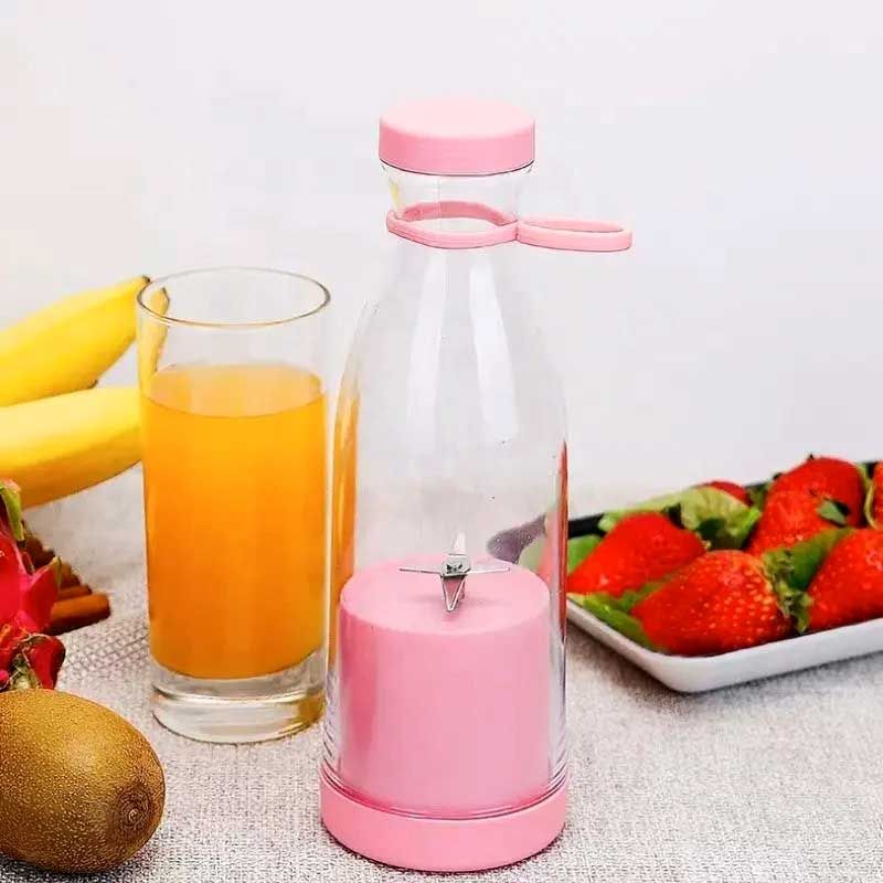 Portable Smoothie Blender – Electric Juicer | Mini Handheld Rechargeable Mixer - Oshi.pk - Buy & Sell Online