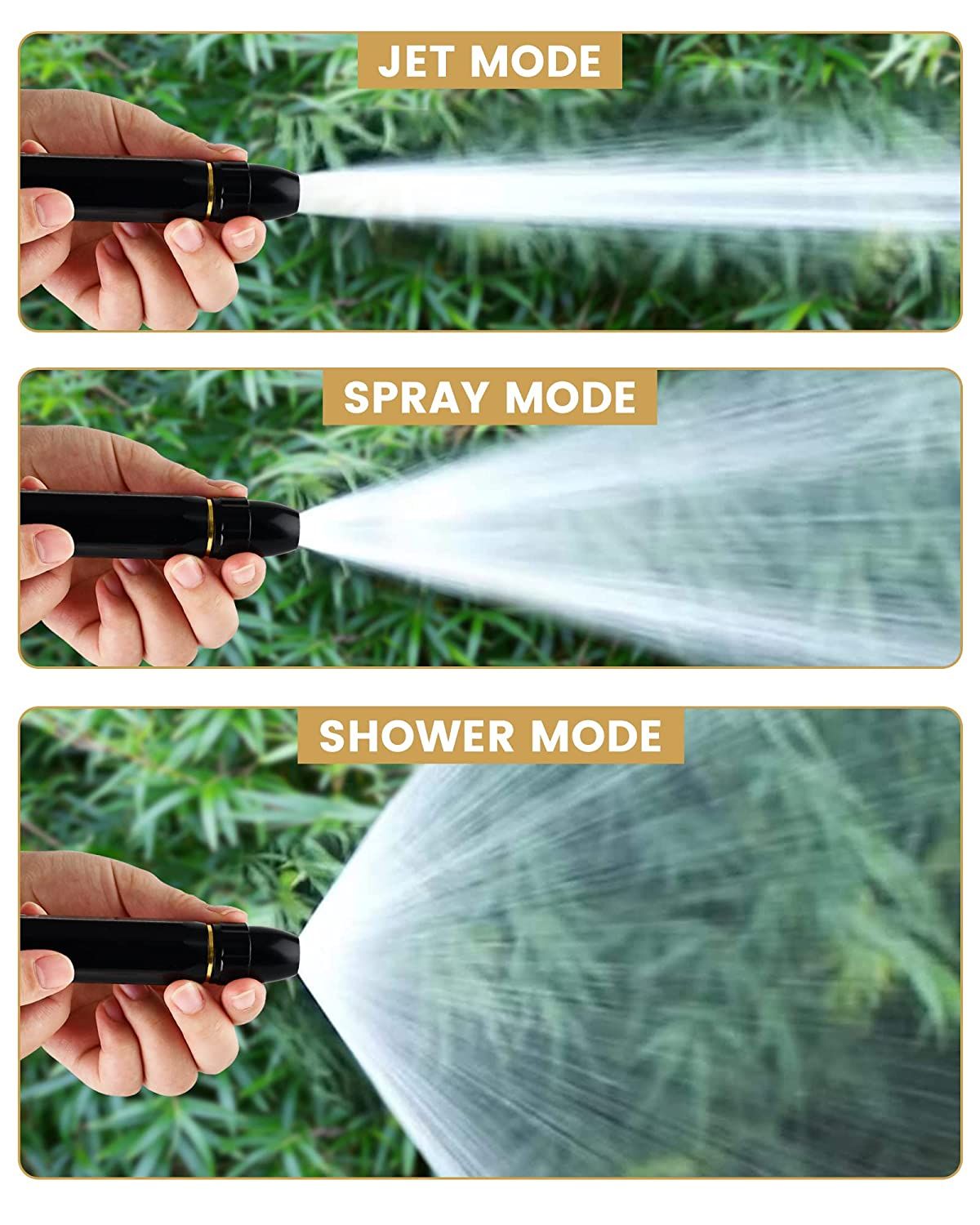 Portable Water Sprayer Nozzle Adjustable High Pressure Car Washing Garden Hose Sprinkler System Car Wash Watering Water Spray Nozzle - Oshi.pk - Buy & Sell Online