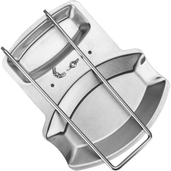 Pot Lid Holder Stainless Steel Pan Pot Cover Lid Rack Shelf Stand Holder - Oshi.pk - Buy & Sell Online