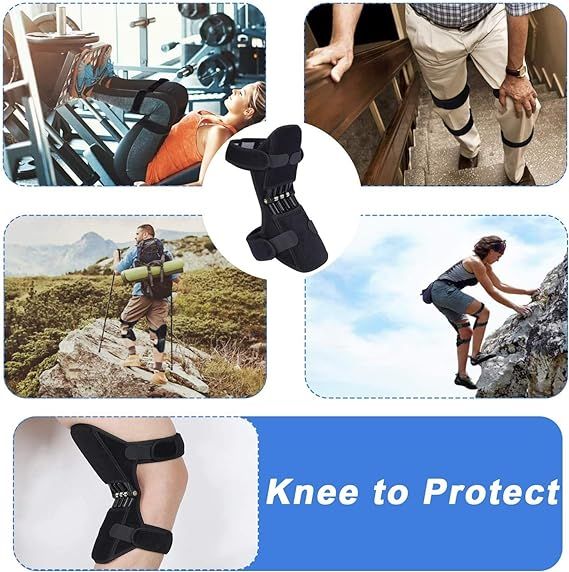Power Knee Joint Support Pads (Pair) - Oshi.pk - Buy & Sell Online